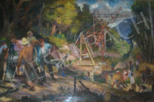  Nádas, József - Wires I. painting